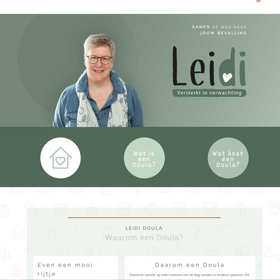 Website Leidi Doula