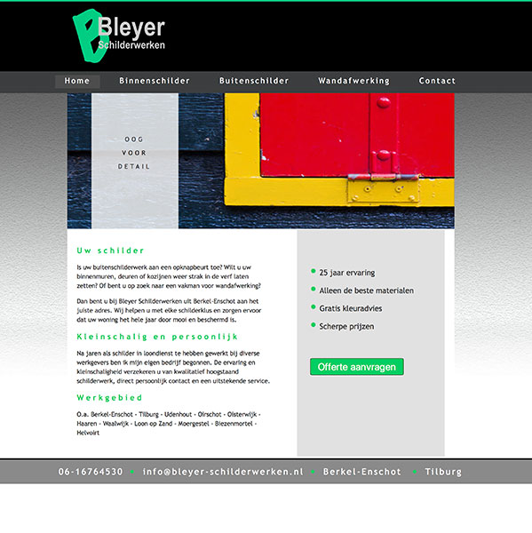 Website Bleyer Schilderwerken